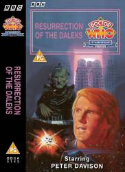 Michael's audio cassette cover for Resurrection of the Daleks