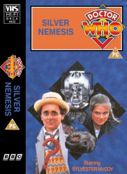 Michael's audio cassette cover for Silver Nemesis, art by Alister Pearson