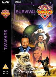 Michael's audio cassette cover for Survival, art by Colin Howard