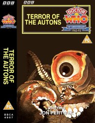 Michael's audio cassette cover for Terror of the Autons, art by Alun Hood