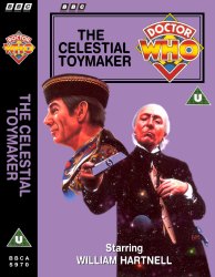 Michael's audio cassette cover for The Celestial Toymaker, art by Alister Pearson