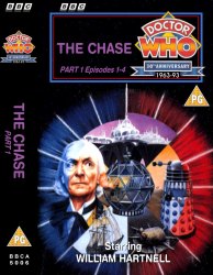 Michael's audio cassette cover for The Chase - Part 1, art by Alister Pearson