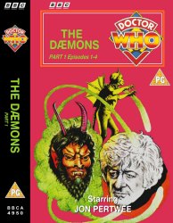 Michael's audio cassette cover for The Daemons - Tape 1, art by Chris Achilleos