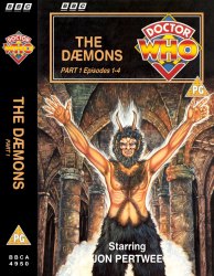 Michael's audio cassette cover for The Daemons - Tape 1, art by Andrew Skilleter