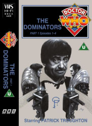 Michael's audio cassette cover for The Dominators - Tape 1, art by Alister Pearson