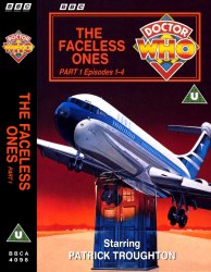 Michael's audio cassette cover for The Faceless Ones - Part 1, art by Tony Masero