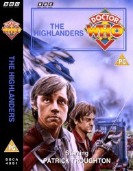 Michael's audio cassette cover for The Highlanders, art by Nick Spender