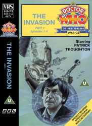 Michael's audio cassette cover for The Invasion - Tape 1, art by Andrew Skilleter