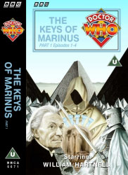 Michael's audio cassette cover for The Keys of Marinus - Part 1, art by Andrew Skilleter