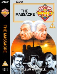 Michael's audio cassette cover for The Massacre, art by Alister Pearson