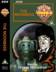 Michael's audio cassette cover for The Moonbase, art by Chris Achilleos