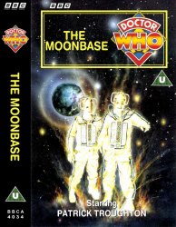 Michael's audio cassette cover for The Moonbase, art by Bill Donohoe