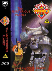 Michael's audio cassette cover for The Mysterious Planet, art by Tony Masero