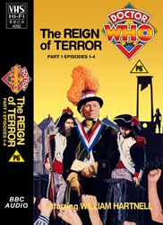 Michael's audio cassette cover for The Reign of Terror - Part 1, art by Tony Masero