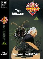 Michael's audio cassette cover for The Rescue, art by Tony Clark