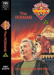 Michael's audio cassette cover for The Romans, art by Tony Masero