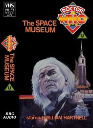 Michael's audio cassette cover for The Space Museum