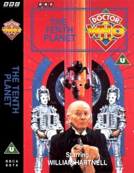 Michael's audio cassette cover for The Tenth Planet, art by Alister Pearson