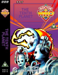 Michael's audio cassette cover for The Tenth Planet, art by Chris Achilleos