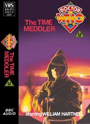 Michael's audio cassette cover for The Time Meddler, art by Jeff Cummins