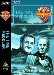 Michael's audio cassette cover for The Time Meddler, art by Daryl Joyce