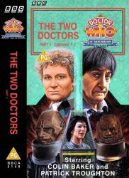Michael's audio cassette cover for The Two Doctors - Tape 1, artwork by Colin Howard