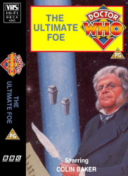 Michael's audio cassette cover for The Ultimate Foe, art by Alister Pearson