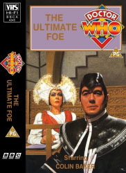 Michael's audio cassette cover for The Ultimate Foe, art by Alister Pearson