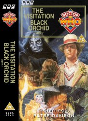 Michael's audio cassette cover for The Visitation & Black Orchid