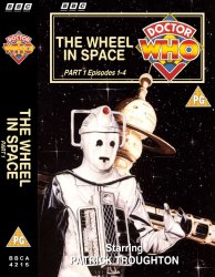 Michael's audio cassette cover for The Wheel in Space - Tape 1, art by Ian Burgess