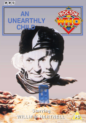 Michael's retro DVD cover for An Unearthly Child, art by Alister Pearson