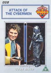 Michael's retro DVD cover for Attack of the Cybermen, artwork by Alister Pearson