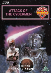 Michael's retro DVD cover for Attack of the Cybermen, artwork by Colin Howard