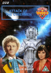 Michael's retro DVD cover for Attack of the Cybermen, artwork by Colin Howard