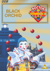 Michael's retro DVD cover for Black Orchid, art by Tony Masero