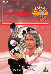 Michael's retro DVD cover for Castrovalva, art by Andrew Skilleter