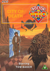 Michael's retro DVD cover for City of Death, art by Andrew Skilleter