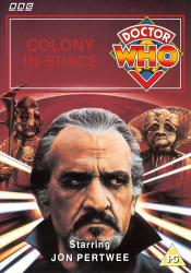 Michael's retro DVD cover for Colony in Space, art by Jeff Cummins