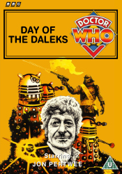 Michael's retro DVD cover for Day of the Daleks, art by Alister Pearson