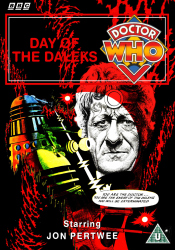 Michael's retro DVD cover for Day of the Daleks, art by Frank Bellamy
