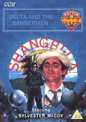 Michael's retro DVD cover for Delta and the Bannermen, art by Alister Pearson