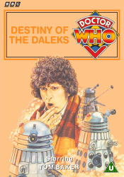 Michael's retro DVD cover for Destiny of the Daleks, artwork by Andrew Skilleter