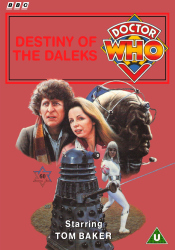 Michael's retro DVD cover for Destiny of the Daleks, artwork by Alister Pearson