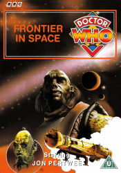 Michael's retro DVD cover for Frontier in Space, art by Chris Achilleos