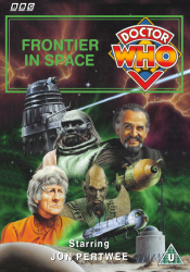 Michael's retro DVD cover for Frontier in Space, art by Colin Howard