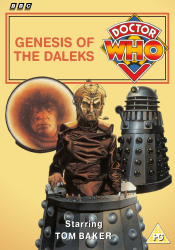 Michael's retro DVD cover for Genesis of the Daleks, art by Chris Achilleos