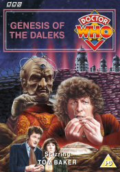 Michael's retro DVD cover for Genesis of the Daleks, art by Colin Howard