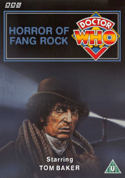 Michael's retro DVD cover for Horror of Fang Rock, art by Jeff Cummins