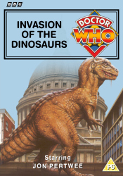 Michael's retro DVD cover for Invasion of the Dinosaurs, art by Jeff Cummins