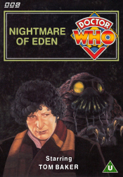 Michael's retro DVD cover for Nightmare of Eden, art by Andrew Skilleter